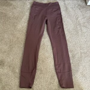 Lululemon purple leggings size 4